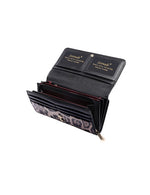 Serenade - WSN1301 Ocelot RFID Protected Large Leather Wallet