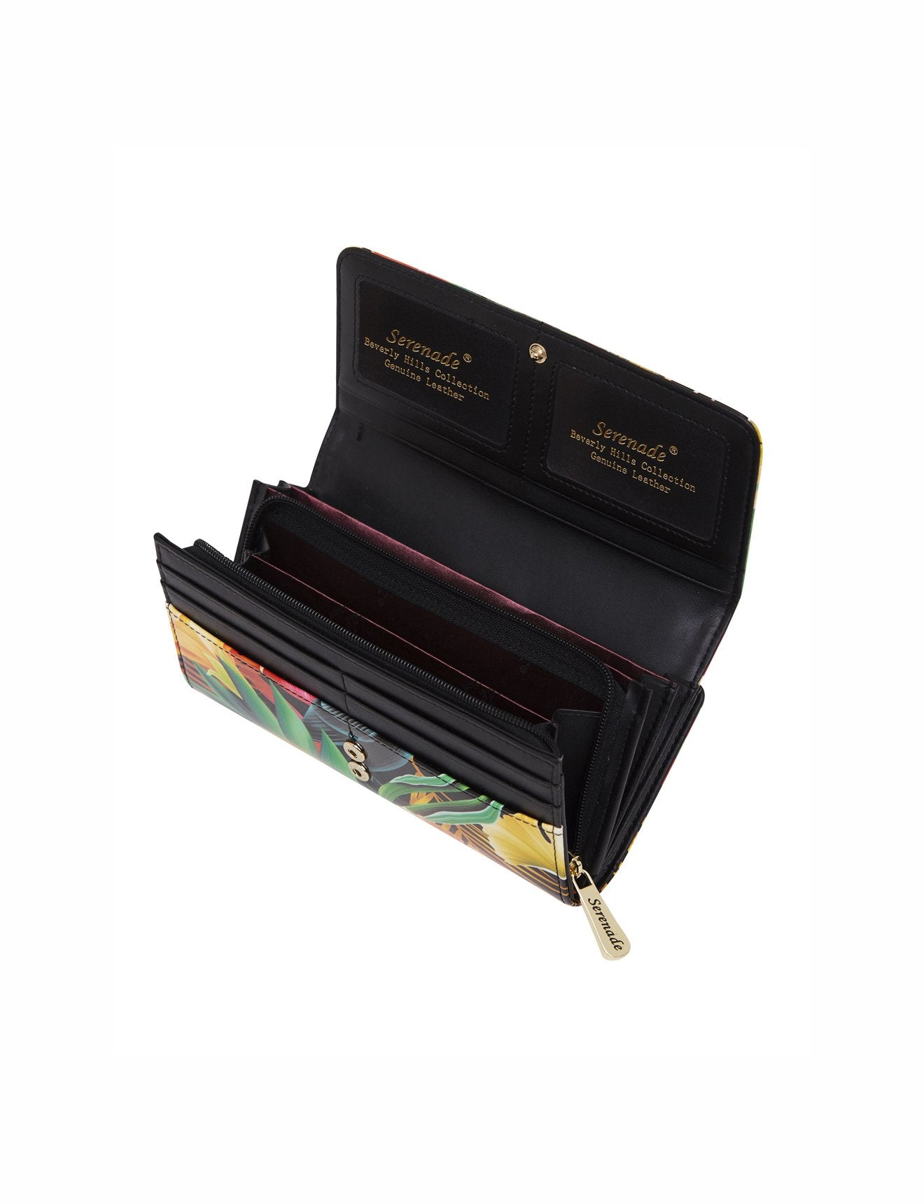 Serenade - Toucan WSN-3401 Large Leather Wallet-5