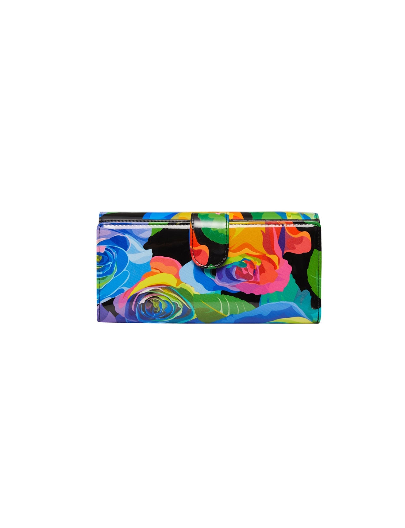Serenade - Rainbow Rose WSN-3601 Leather Wallet - Large - 0
