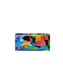 Serenade - Rainbow Rose WSN-3601 Leather Wallet - Large