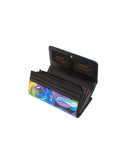 Serenade - Rainbow Rose WSN-3601 Leather Wallet - Large