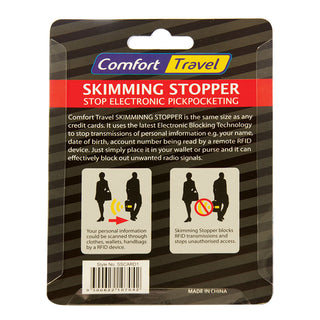 Comfort Travel - Skimming Stopper RFID Protection Card