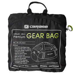 Caribee 5680 HAWK 65lt Fold up gear bag - Black - 0