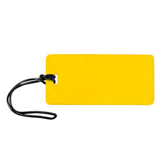 Comfort Travel - Rectangle Luggage Tag - Yellow
