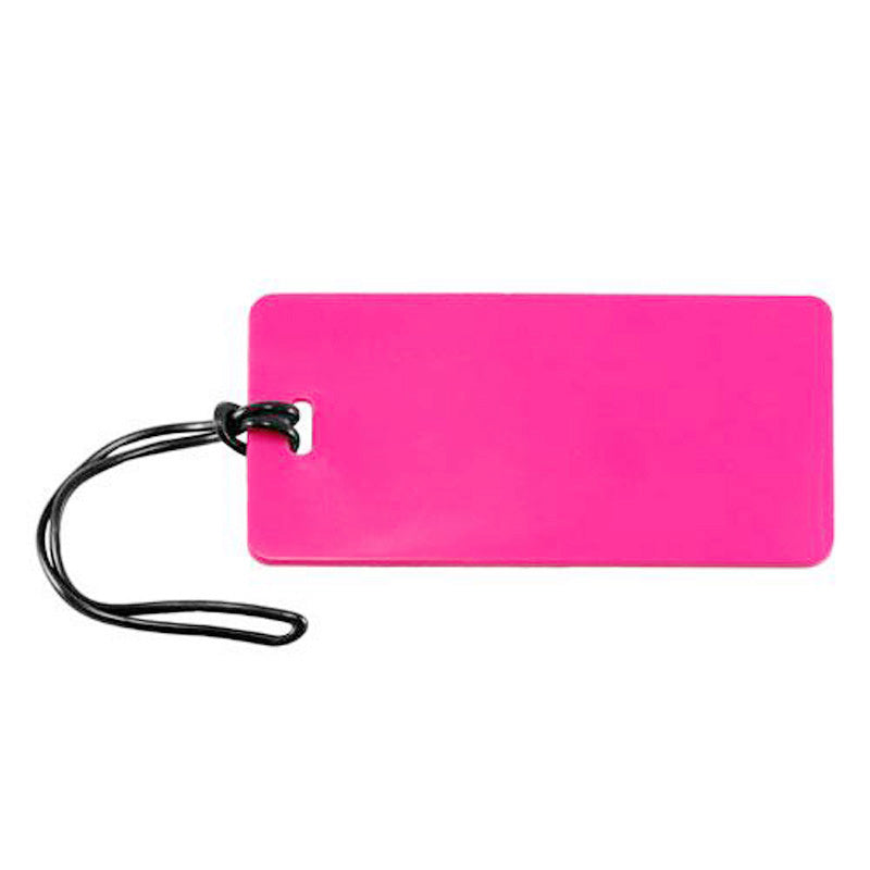 Comfort Travel - Rectangle Luggage Tag - Pink