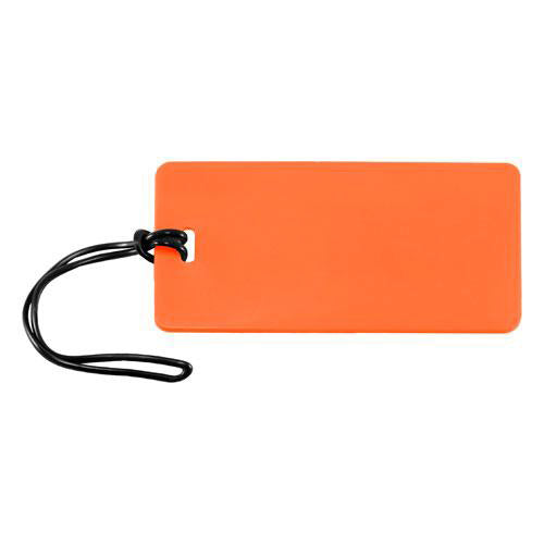 Comfort Travel - Rectangle Luggage Tag - Orange