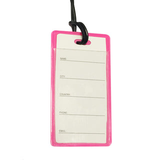 Comfort Travel - Rectangle Luggage Tag - Yellow