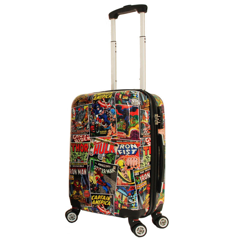 Marvel - Avengers Comic Print 19in Small 4 Wheel Hard Suitcase-1