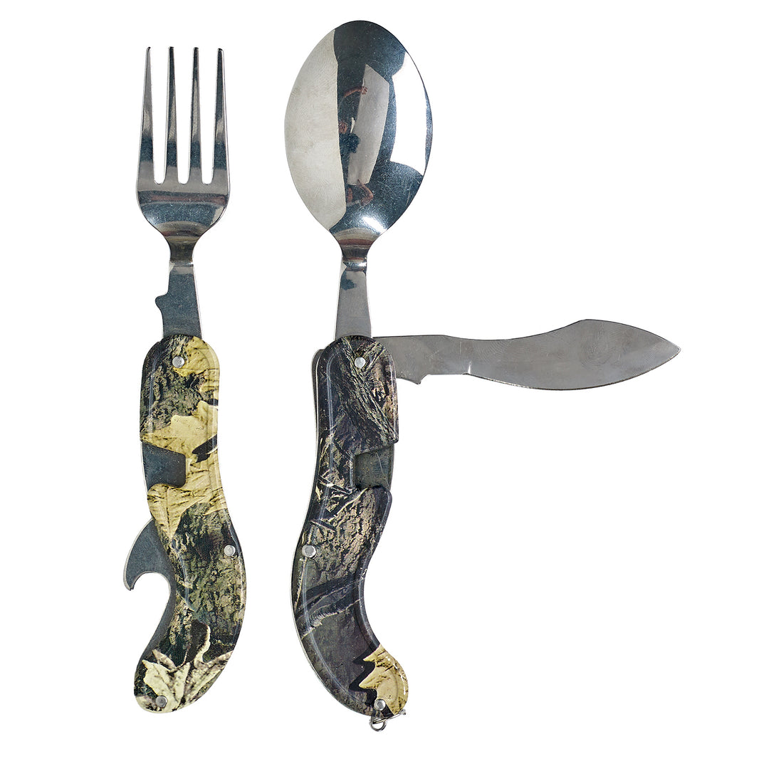 Caribee pocket utensil tool spoon/fork etc-3
