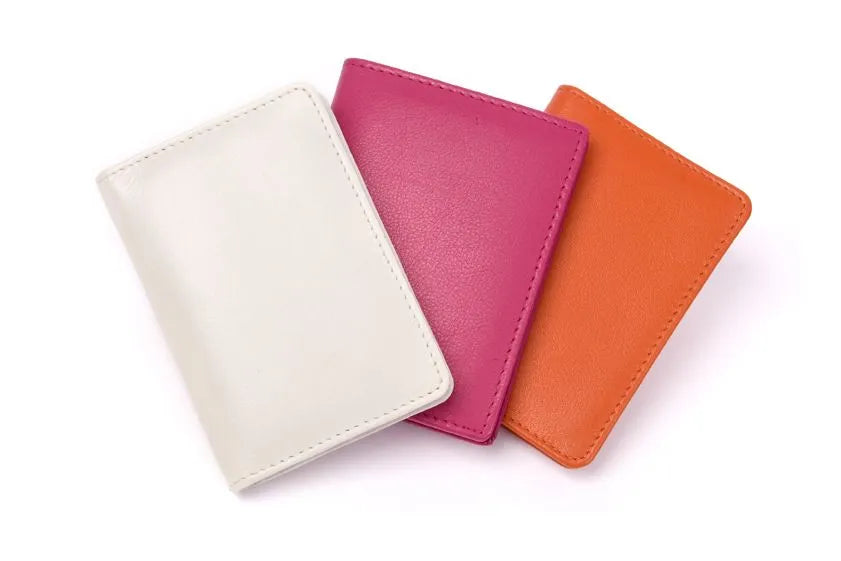 Oran - CH-367 Jed Leather 16 card holder - Pink-1