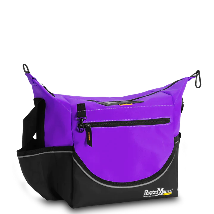 Rugged Extreme - RX05L106PVCPU Insulated Crib bag 15l - Purple - Green