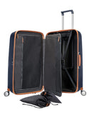 Samsonite - Lite Cube Deluxe 76cm Large 4 Wheel Hard Suitcase - Midnight Blue