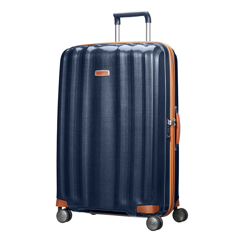 Samsonite - Lite Cube Deluxe 82cm Large Spinner Suitcase - Midnight Blue - Special Edition