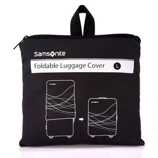 Samsonite - Large Foldable Luggage Cover - Black
