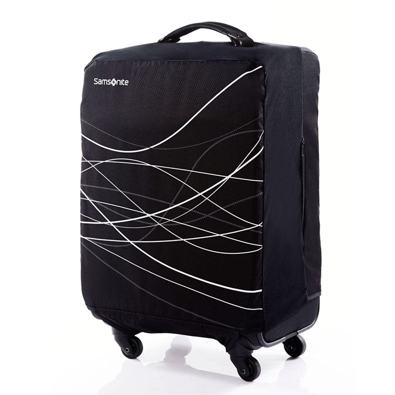Samsonite - Large Foldable Luggage Cover - Black-2