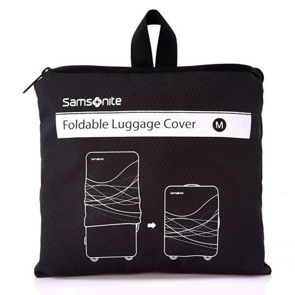 Samsonite - Medium Foldable Luggage Cover - Black