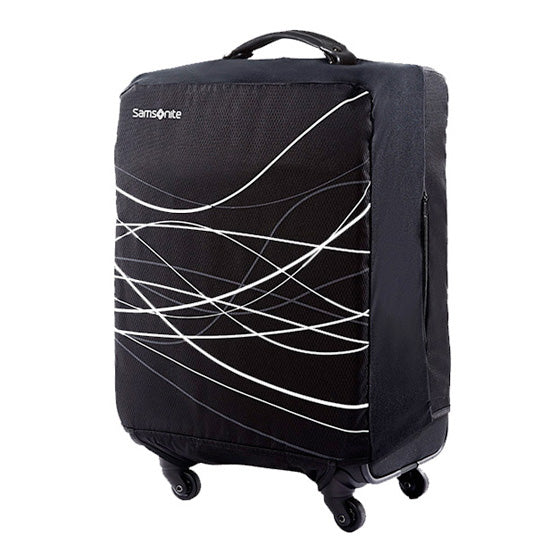 Samsonite - Small Foldable Luggage Cover - Black-2