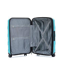 Tosca - COMET SET of 3 suitcases (29in-25in-20in) - Teal