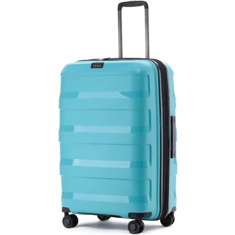 Tosca - COMET SET of 3 suitcases (29in-25in-20in) - Teal - 0