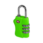 Comfort Travel - Tsa Approved Combination Luggage Lock - Green