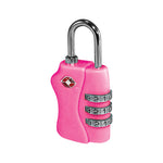 Comfort Travel - TSA Approved Combination Luggage Lock - Pink